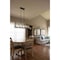 Vaxcel Oslo 5L Black Urban Loft Linear Chandelier Island Pendant Light Fixture H0224 - alternate 5